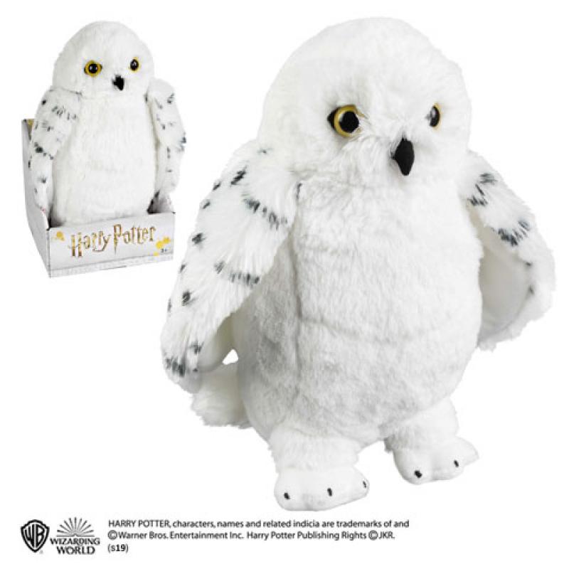 Peluche the noble collection harry potter hedwig