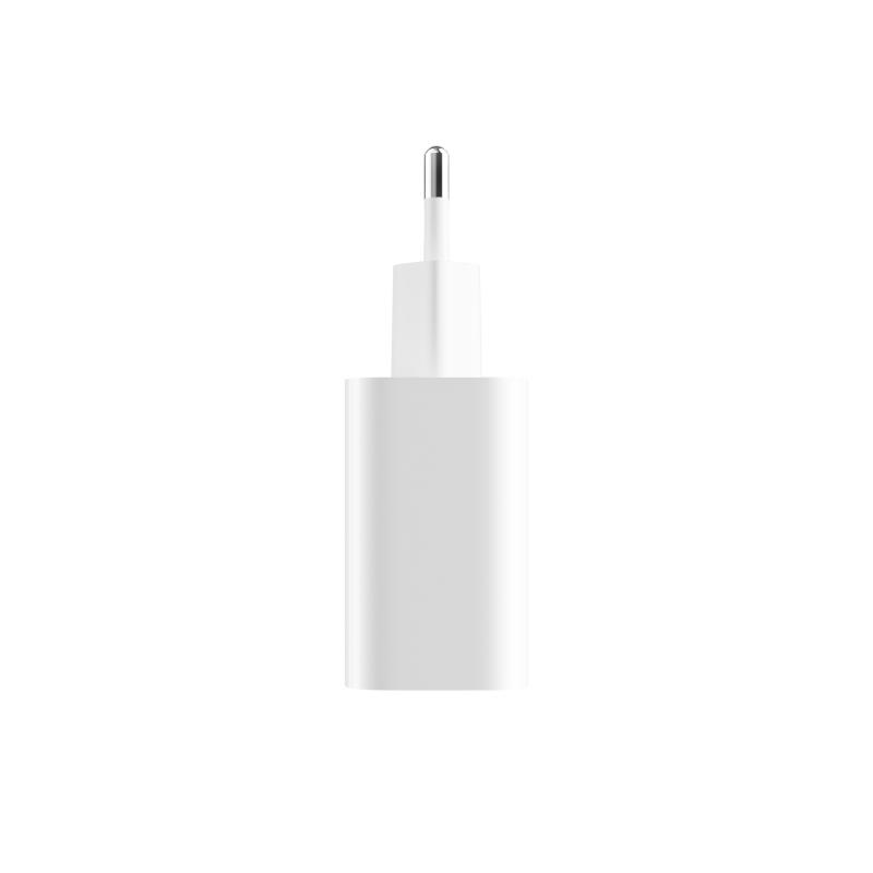 Cargador de pared xiaomi mi dual usb tipo a - usb tipo c - 33w - blanco