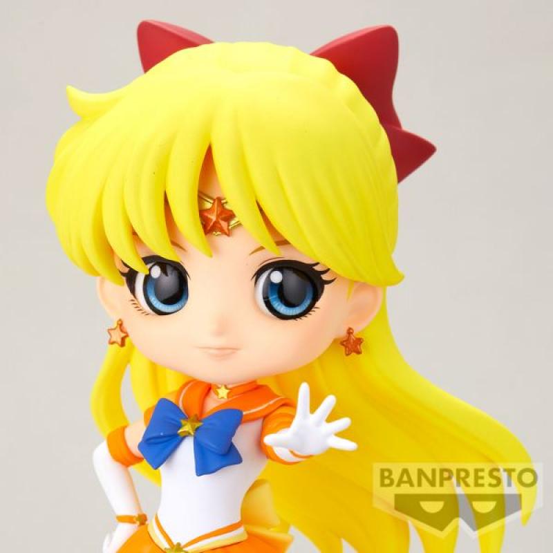 Figura banpresto q posket sailor moon cosmos the movie sailor venus ver.a 14cm