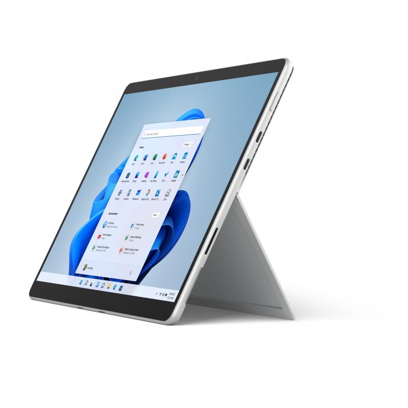 Portatil - tablet microsoft surface pro 8 nnb - 00003 platino i5 - 1145g7 -  16gb -  ssd 512gb -  13pulgadas -  w11p -  4g