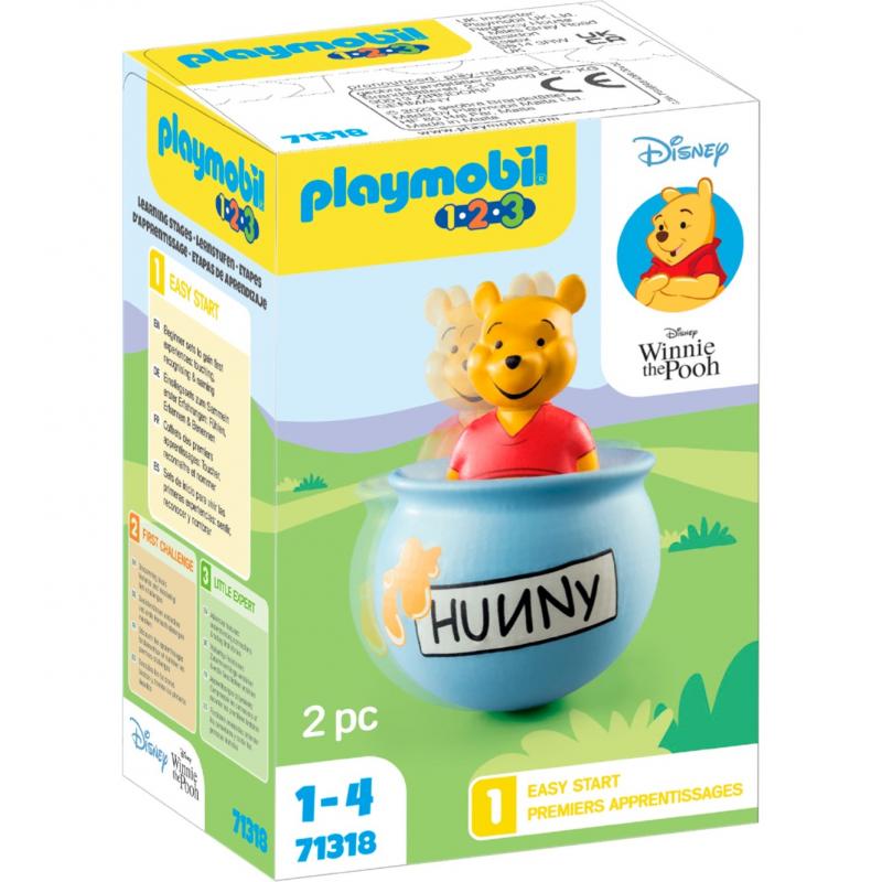Playmobil 1.2.3 & disney winnie the pooh tarro de miel