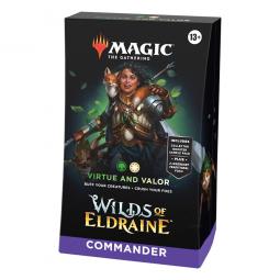 Juego de cartas magic the gatering mazos commander wilds of eldraine 4 mazos inglés