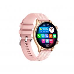 Reloj smartwatch my phone watch el gold pink 1.32pulgadas