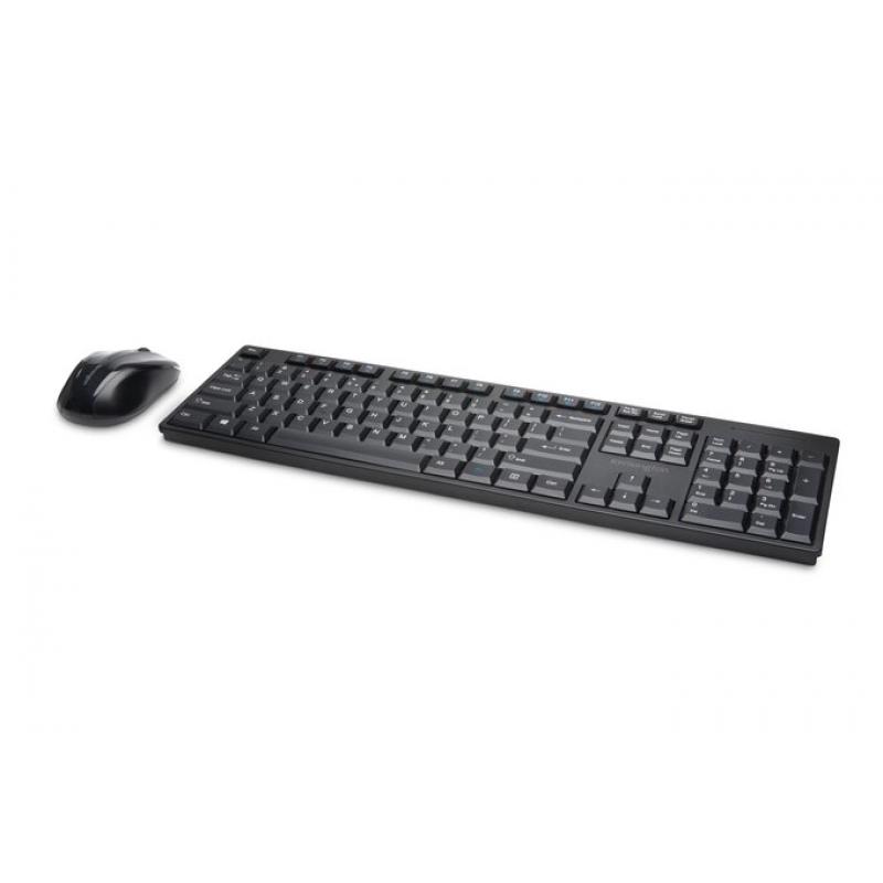 Kit teclado + raton kensingston k75230es wireless inalambrico negro