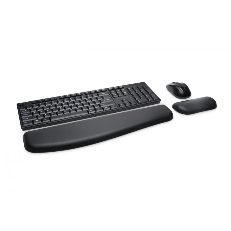 Kit teclado + raton kensingston k75230es wireless inalambrico negro