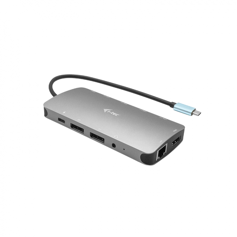 I - tec usb - c nano docking station 3x fhd con hdmi - 2x displayport + lan power delivery 100w