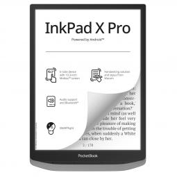 Libro electronico ebook pocketbook inkpad x pro ereader 10.3pulgadas 32gb gris niebla - misty grey