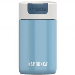 Botella termo kambukka olympus 300ml silk blue - acero inoxidable - antigoteo - antiderrame
