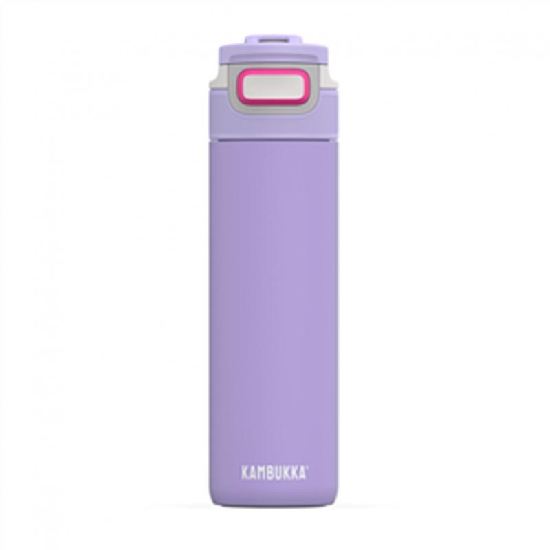 Botella de agua kambukka elton insulated 600ml digital lavender - acero inoxidable - antigoteo - antiderrame