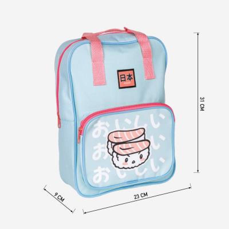 Mochila infantil asas personajes otaku