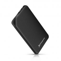 Bateria externa portatil power bank phoenix 5000mah 1a 1 usb y tipo c phoenix negra - Imagen 1