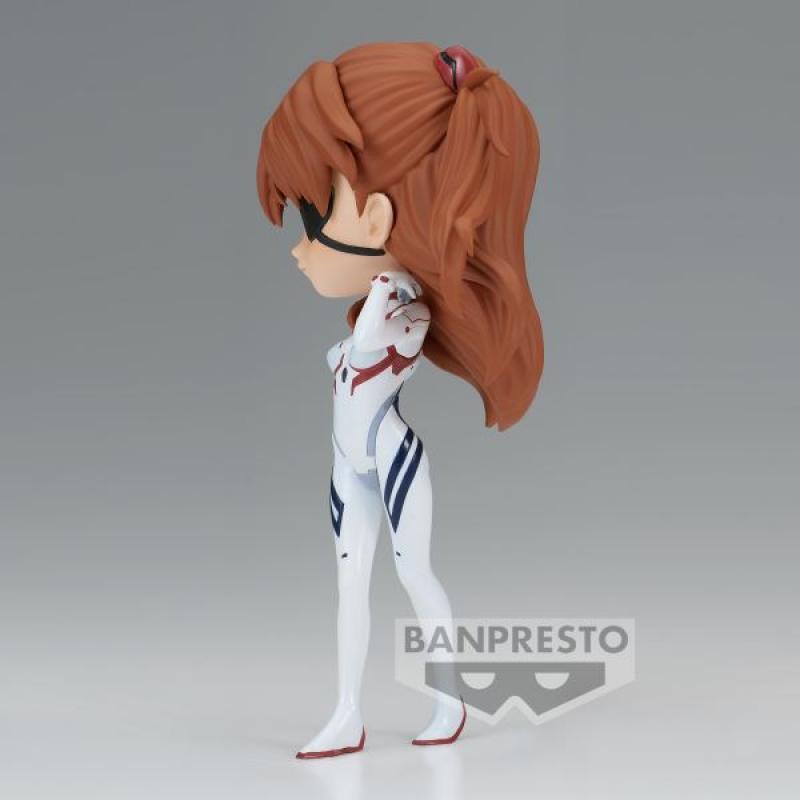 Figura banpresto q posket evangelion : 3.0+1.0 plugsuit style asuka shikinami langley ver.a 14cm