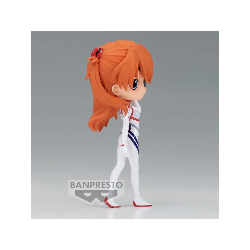 Figura banpresto q posket evangelion : 3.0+1.0 plugsuit style asuka shikinami langley ver.b 14cm