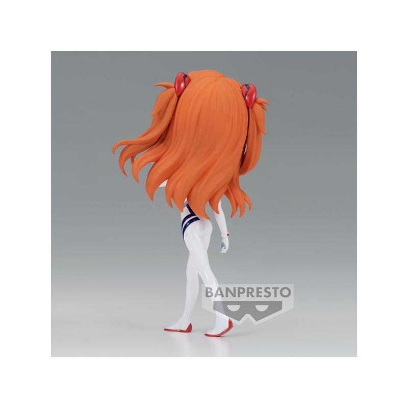 Figura banpresto q posket evangelion : 3.0+1.0 plugsuit style asuka shikinami langley ver.b 14cm