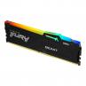 Memoria ram ddr5 64gb 2 x 32gb kingston - 6000 mhz - pc5 - 48000 - fury beast rgb - cl36 - 1.35v