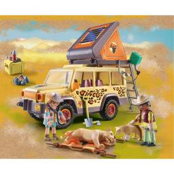 Playmobil wiltopia vehículo todoterreno con leones