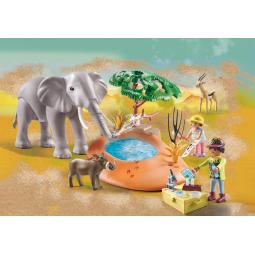 Playmobil wiltopia elefante en la charca