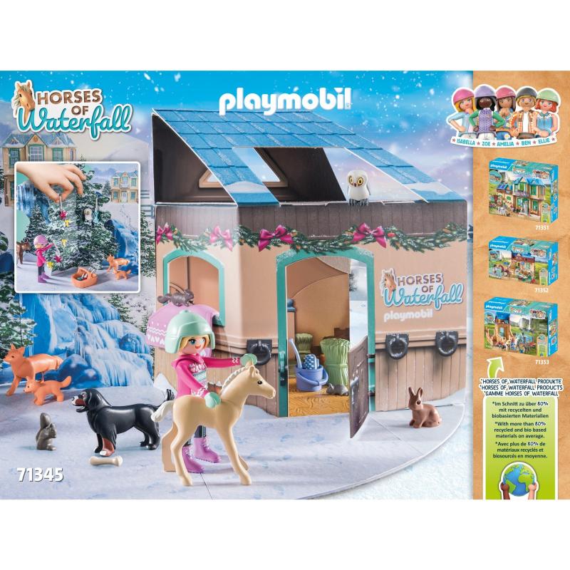 Playmobil calendario de adviento -  paseo en trineo