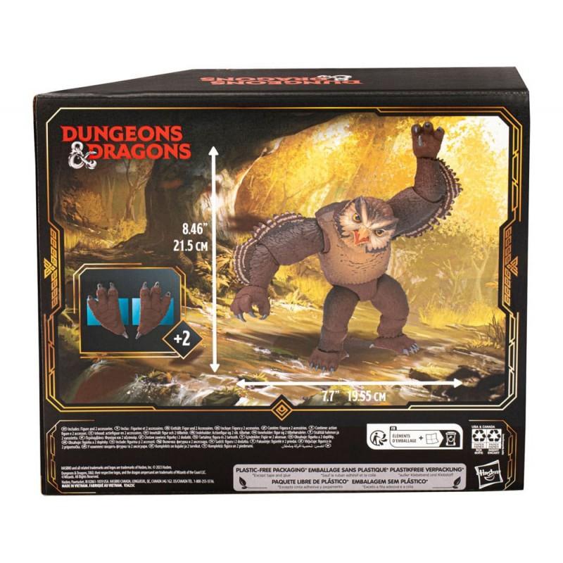 Figura hasbro  dicelings dungeons & dragons golden archive owlbear