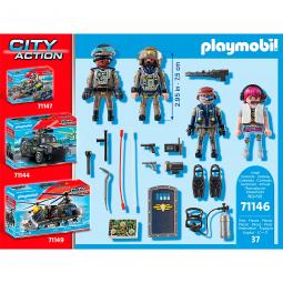 Playmobil fuerzas especiales set figuras