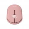 Raton inalambrico pebble mouse 2 m350s rosa