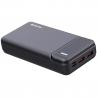 Bateria externa portatil powerbank denver pqc - 20007 20000mah usb tipo a -  usb tipo c -  micro usb