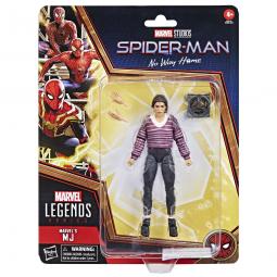 Figura hasbro marvel legends series spider - man no way home mj