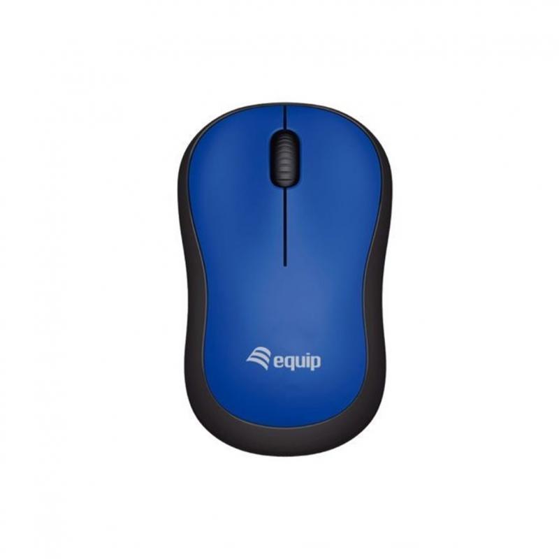 Mouse raton equip comfort wireless inalambrico - 1200dpi - azul