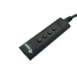 Cable adaptador de audio equip life jack 3.5mm - usb tipo a