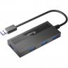 Hub usb equip life 4 x usb 3.0 + adaptador usb tipo c