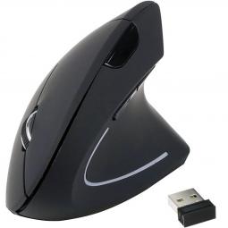 Mouse raton ergonomico equip optico - wireless inalambrico - 1600dpi