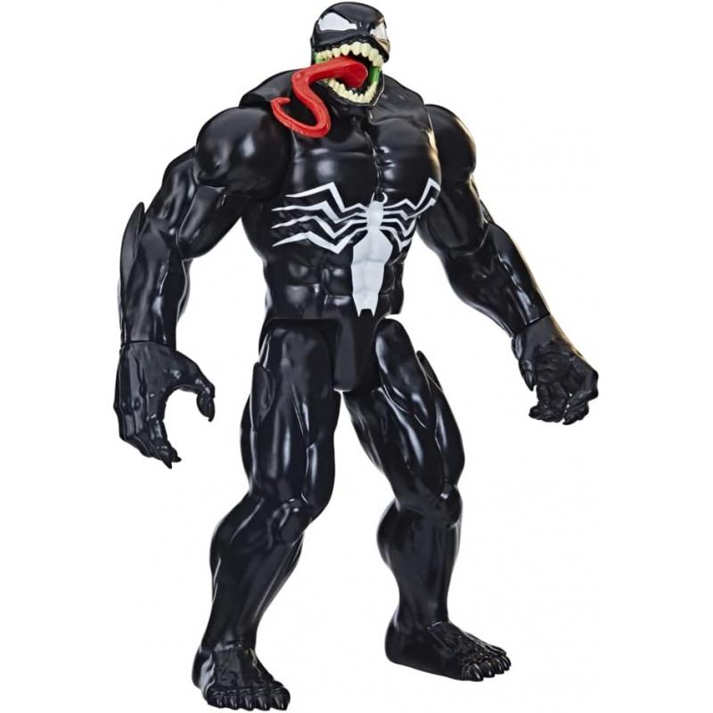 Figura hasbro marvel titan hero series spider man venom