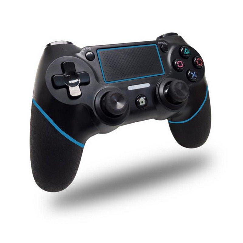 Mando bluetooth nuwa para ps4 negro - Imagen 1