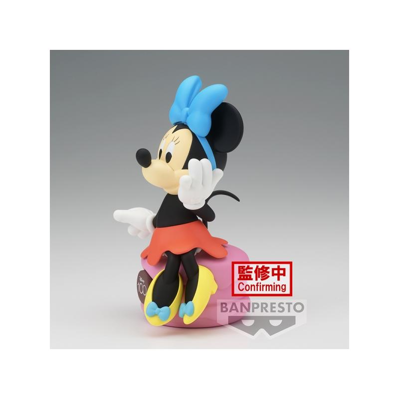 Figura banpresto disney characters sofubi 100th anniversary minnie mouse 11cm