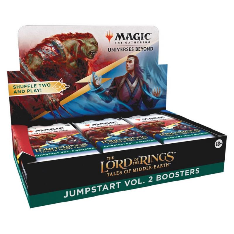 Caja de cartas  magic the gathering lord of the rings tales of middle - earth jumpstart vol. 2 inglés