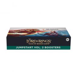 Caja de cartas  magic the gathering lord of the rings tales of middle - earth jumpstart vol. 2 inglés