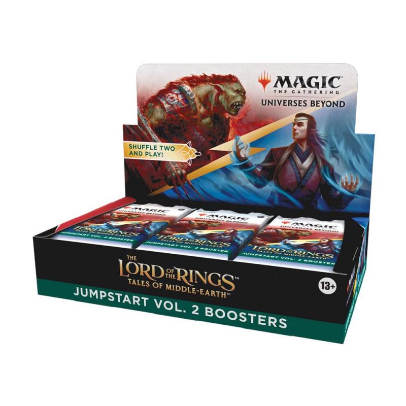 Caja de cartas  magic the gathering lord of the rings tales of middle - earth jumpstart vol. 2 inglés