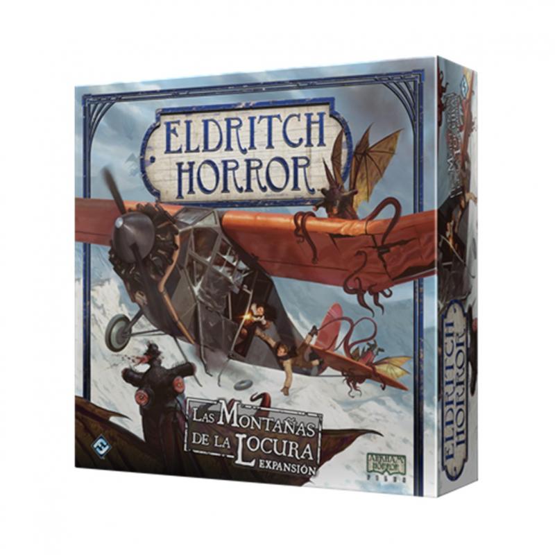 Juego de mesa eldritch horror las montañas de la locura expansion edad recomendada 14 años