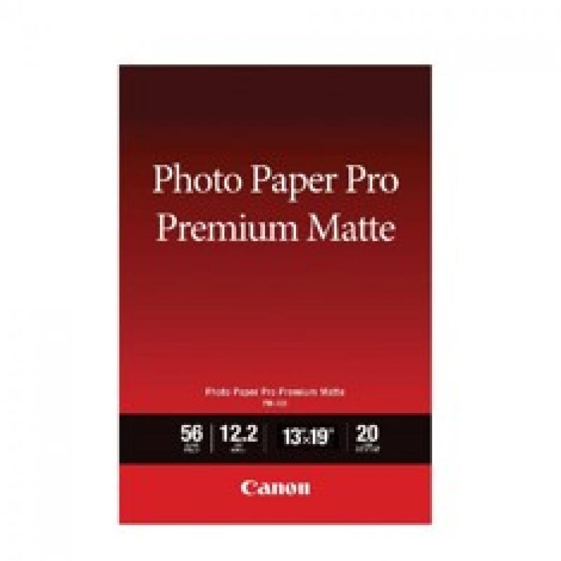 Papel fotografico canon 8657b007 pro premium pm - 101 -  330 x 483 mm -  20 hojas - Imagen 1