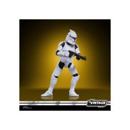 Figura hasbro star wars the vintage collection attack of the clones phase 1 clone trooper
