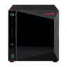 Nas asustor tower 4 bay quad - core 2ghz 4gb ddr4