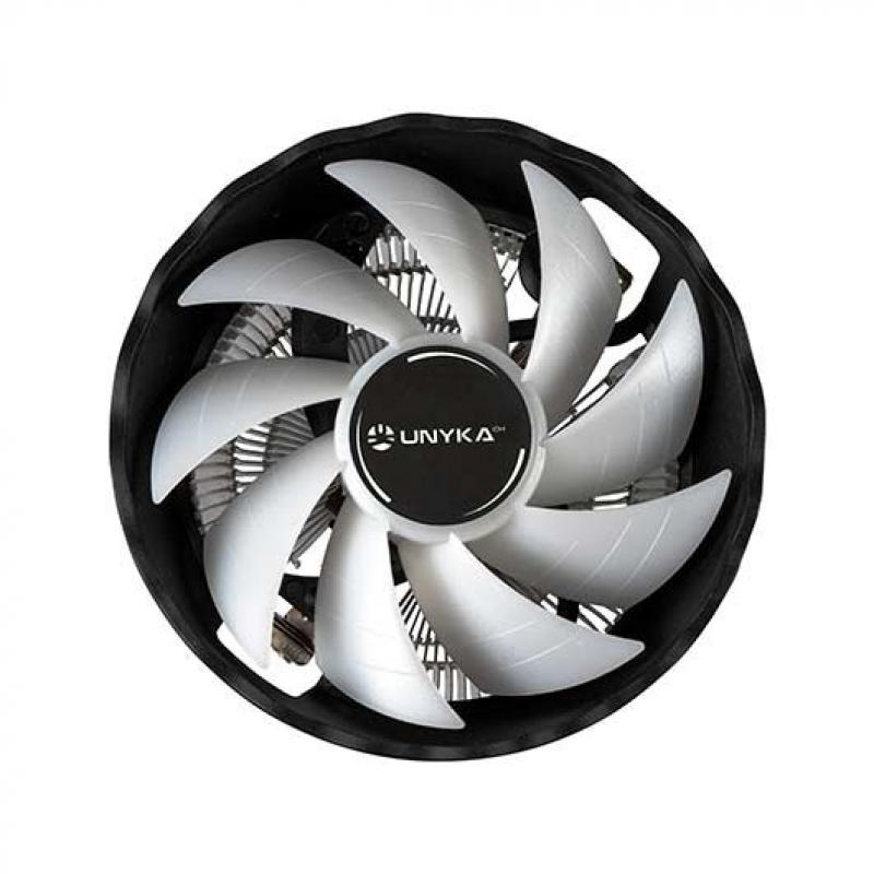 Ventilador disipador cpu gaming unykach jotun - df120 rgb