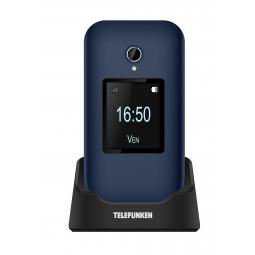 Telefunken s460 2.8pulgadas + 1 -77pulgadas senior phone azul
