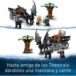 Lego harry potter carruaje y thestrals de hogwarts