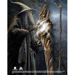 Replica the noble collection el hobbit vara de gandalf con luz 185 cm