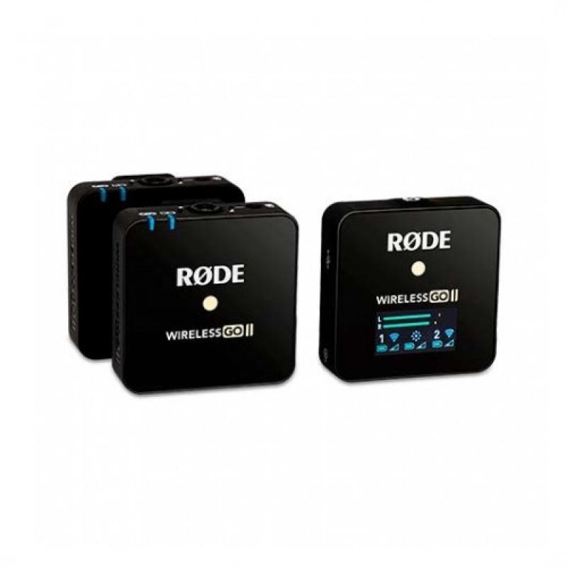 Microfono rode wireless go ii dual usb tipo c - trs - 50hz - omnidirectional