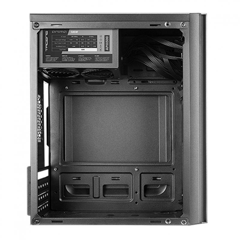 Caja ordenador tacens ac6500 matx 500w negro
