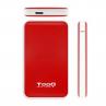 Carcasa disco duro tooq tqe - 2528r 2.5pulgadas sata3 micro usb roja