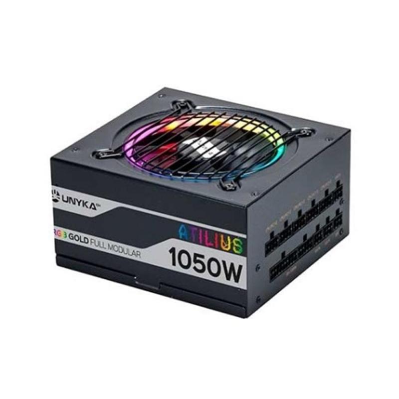 Fuente de alimentacion unykach atilius gaming atx 1050w