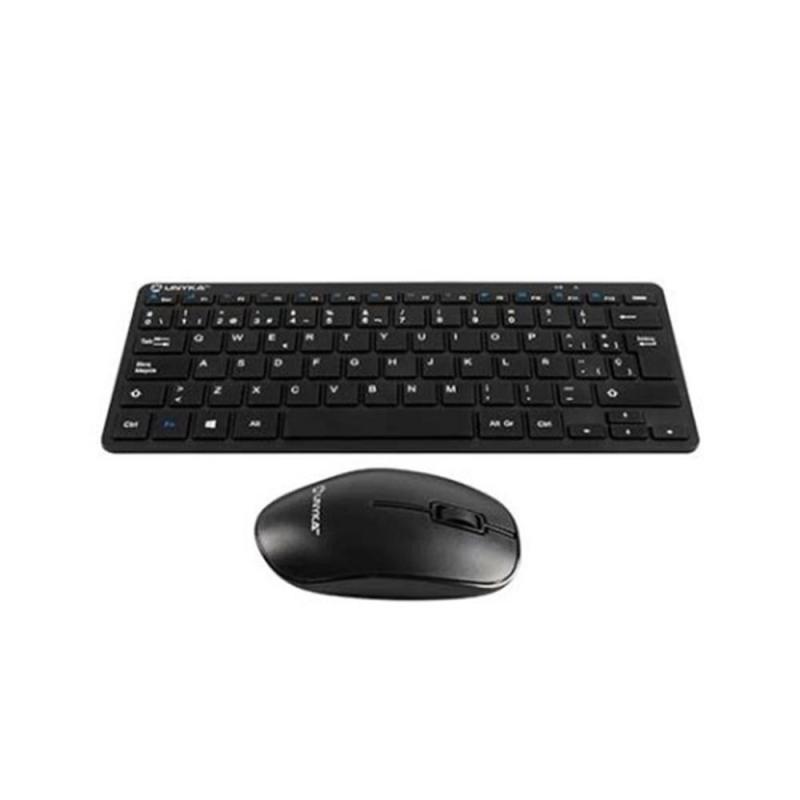Kit teclado + raton unykach mk288 inalambrico negro